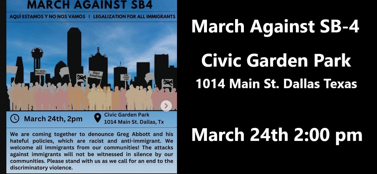 Rally Against SB-4 March 2024