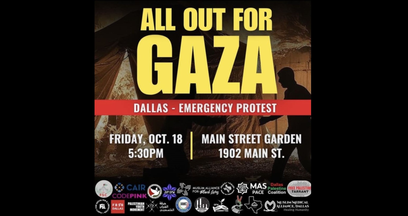 All Out for Gaza - Oct 2024