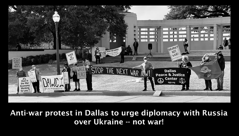 anti war protest on grassy