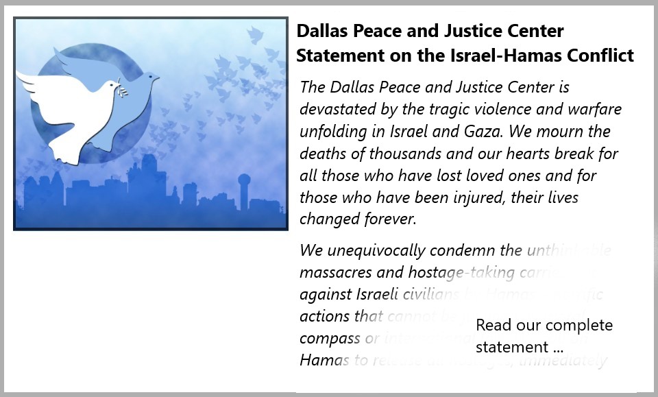 DPJC Gaza Statement